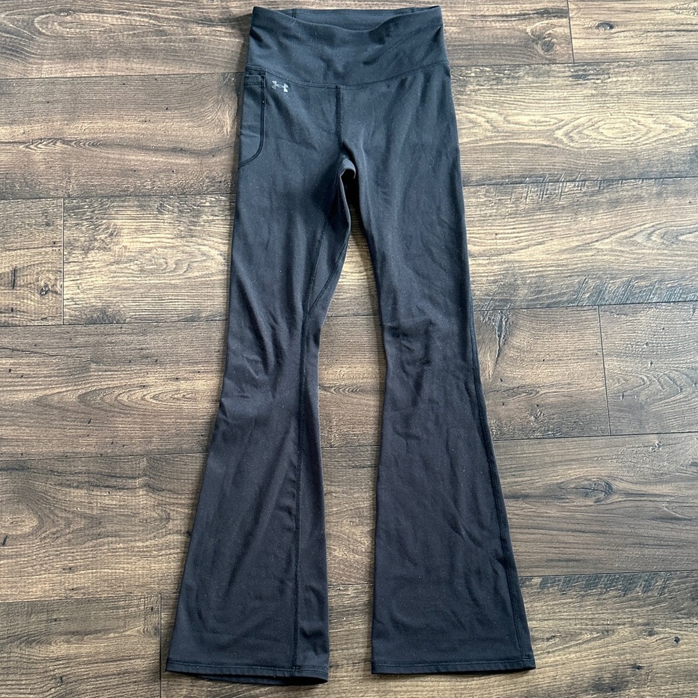 Under Armour Black Flared Yoga Pants